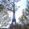 The Eiffel Tower in April