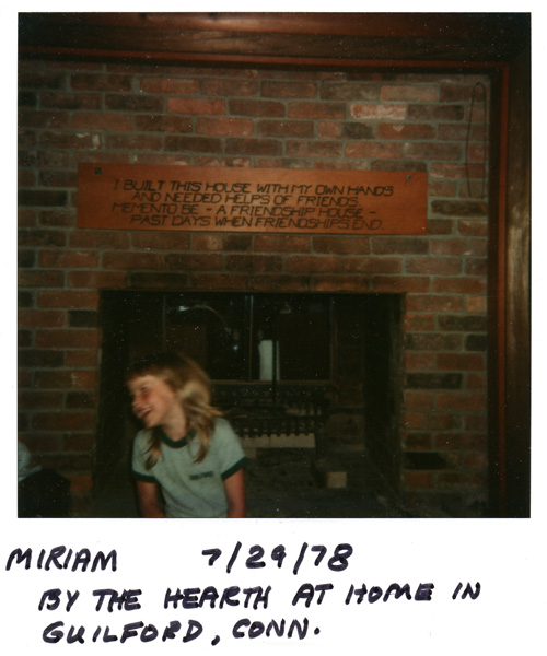 Miriam and Cedar Hall Motto