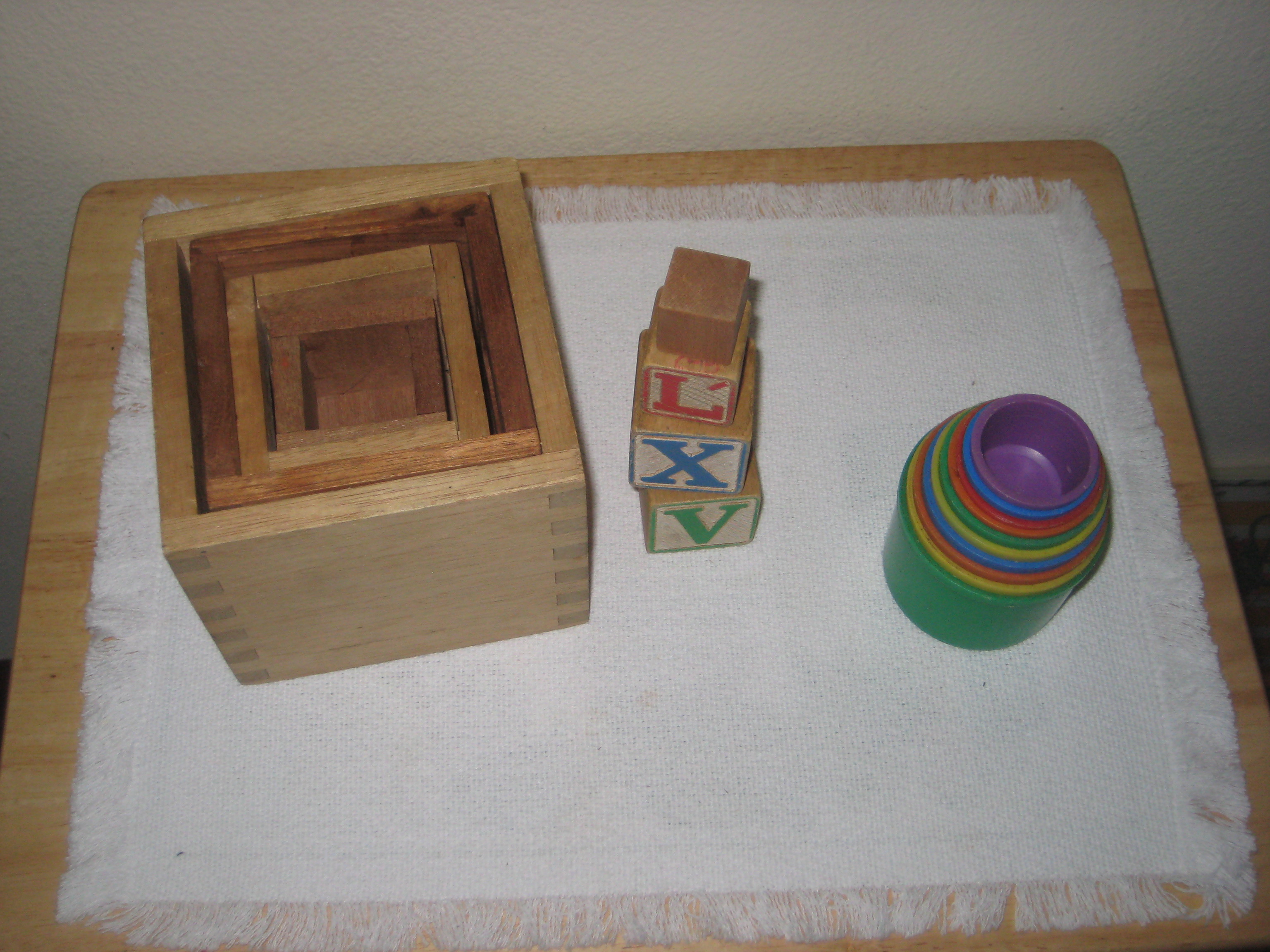 Nesting Cups and Boxes
