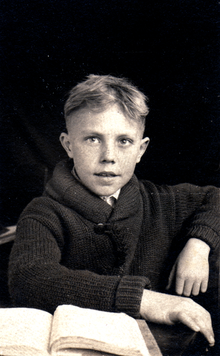 BobDad5: Martin R. Lawler at 7 in school, in 1921