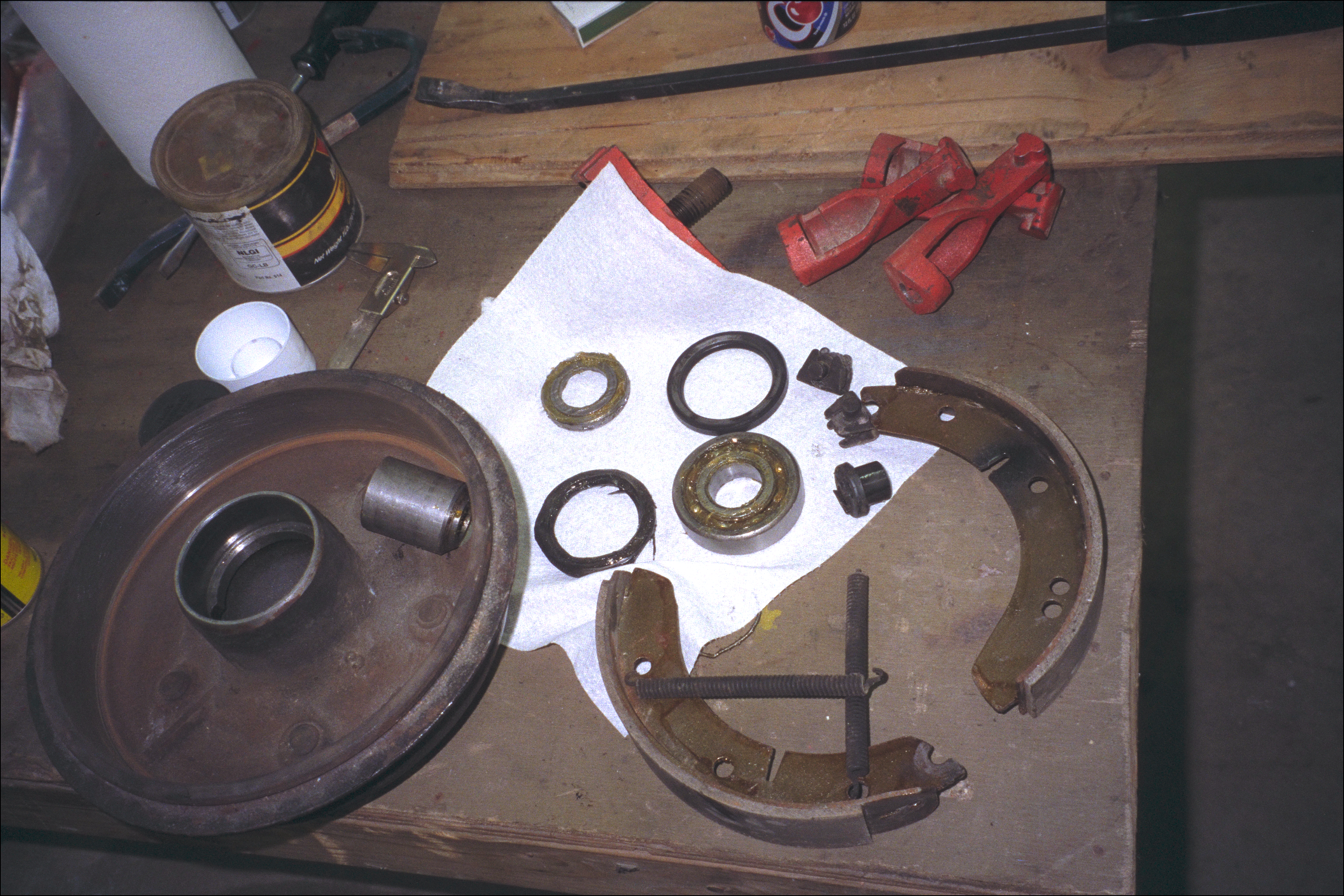 Wheels and brake parts